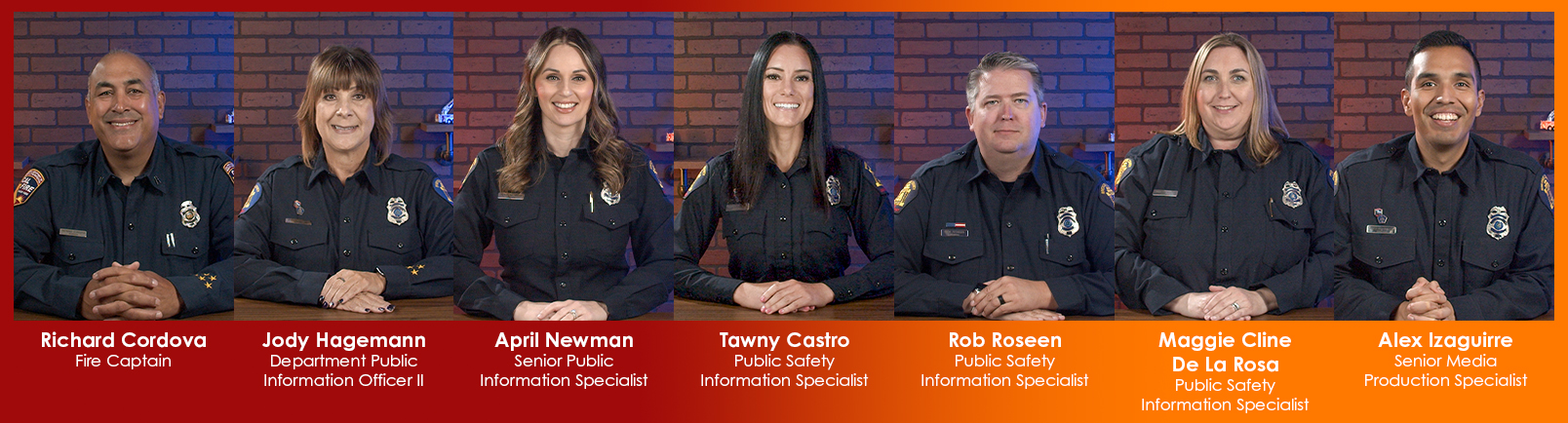 Riverside County Fire Public Information Office Team